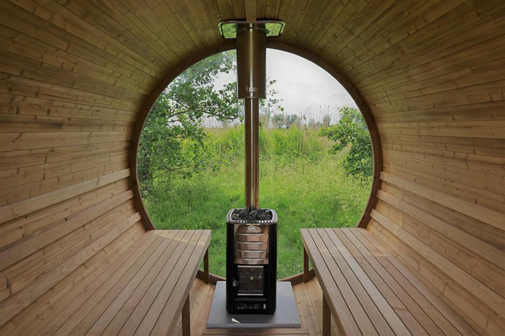 B&B 'Hof Baaiweg' Met Barrelsauna 佐特兰德 外观 照片